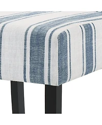 Streamdale Furniture Streamdale Contemporary Upholstered Dining Chairs with Rubberwood Legs (Set of 2