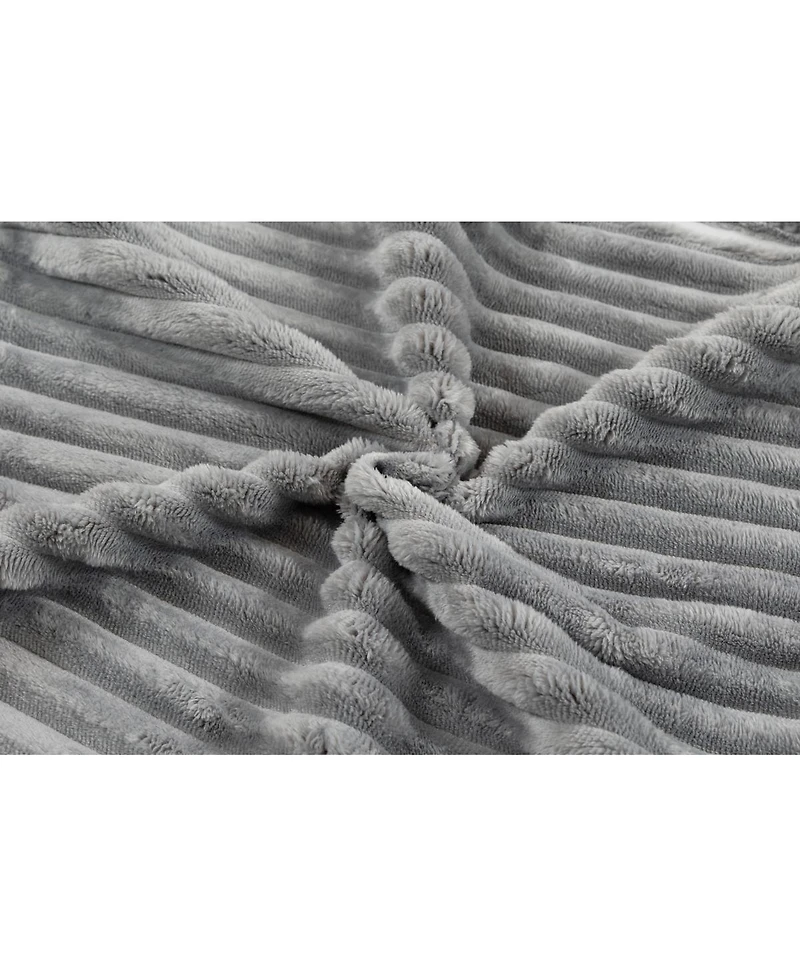 Streamdale Furniture Luxury Corduroy Sofa with Ottoman - Modern & Comfortable