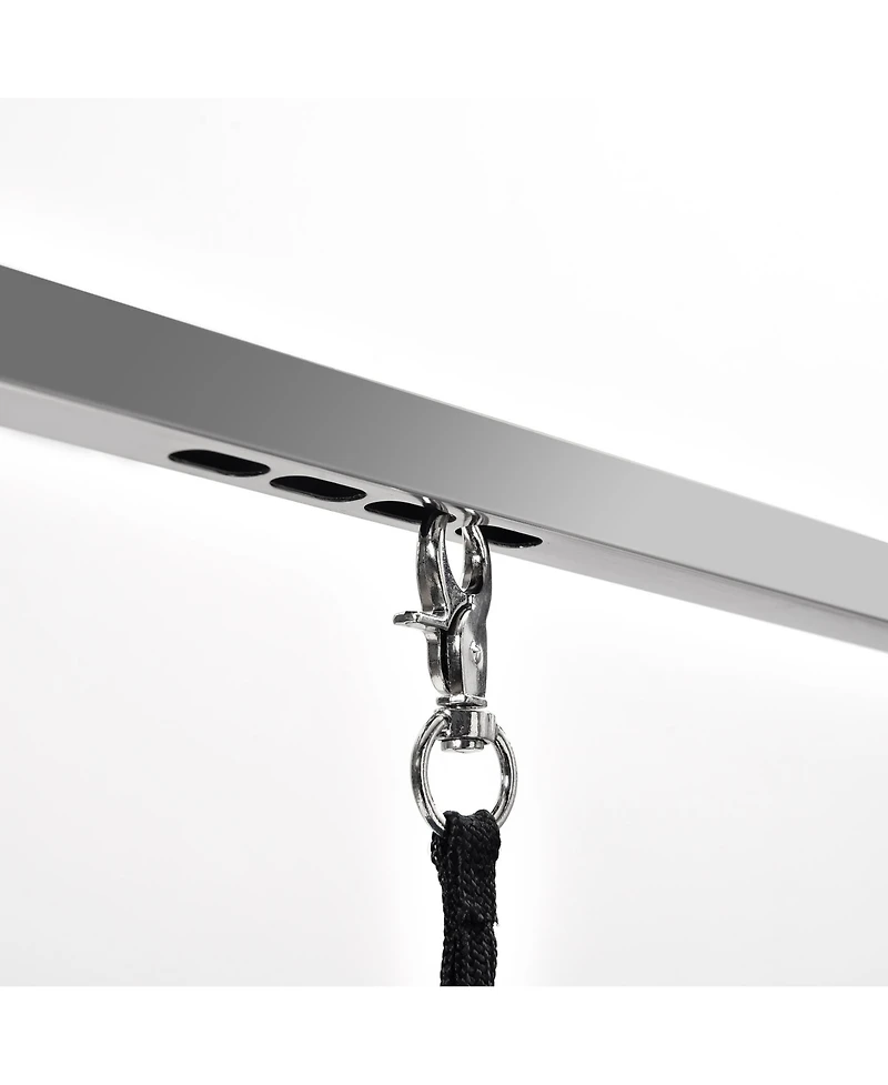 Aostirmotor 36" Professional Dog Grooming Table – Heavy Duty Portable with Adjustable Arm & Noose, Includes Mesh Tray, for Pet Salons & Ho