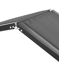 Aostirmotor 63" Extra-Long Folding Dog Ramp for Cars – Non-Slip Surface Supports up to 250 lbs, Portable Pet Ramp for SUVs & Trucks