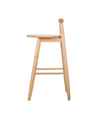 Streamdale Furniture Grove Indoor Rubberwood Barstool, Natural Finished, Set of 2