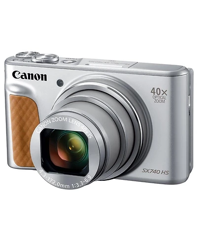 Canon PowerShot SX740 Digital Camera w/40x Optical Zoom & 3 Inch Tilt Lcd - 4K VIdeo, Wi-Fi, Nfc, Bluetooth Enabled