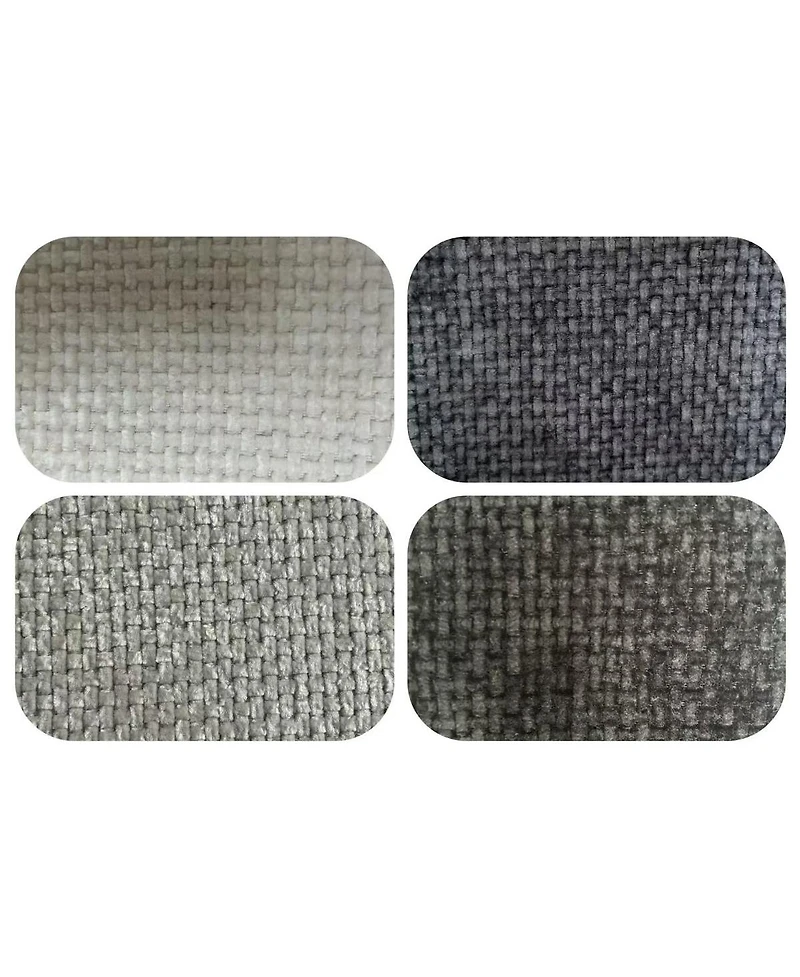 Streamdale Furniture Fashionable modular chenille sofa with iron and wood frame