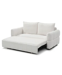 Streamdale Furniture Sleeper Sofa, Sofa Bed - 3-in-1 Pull Out Couch Bed with Teddy Chaise