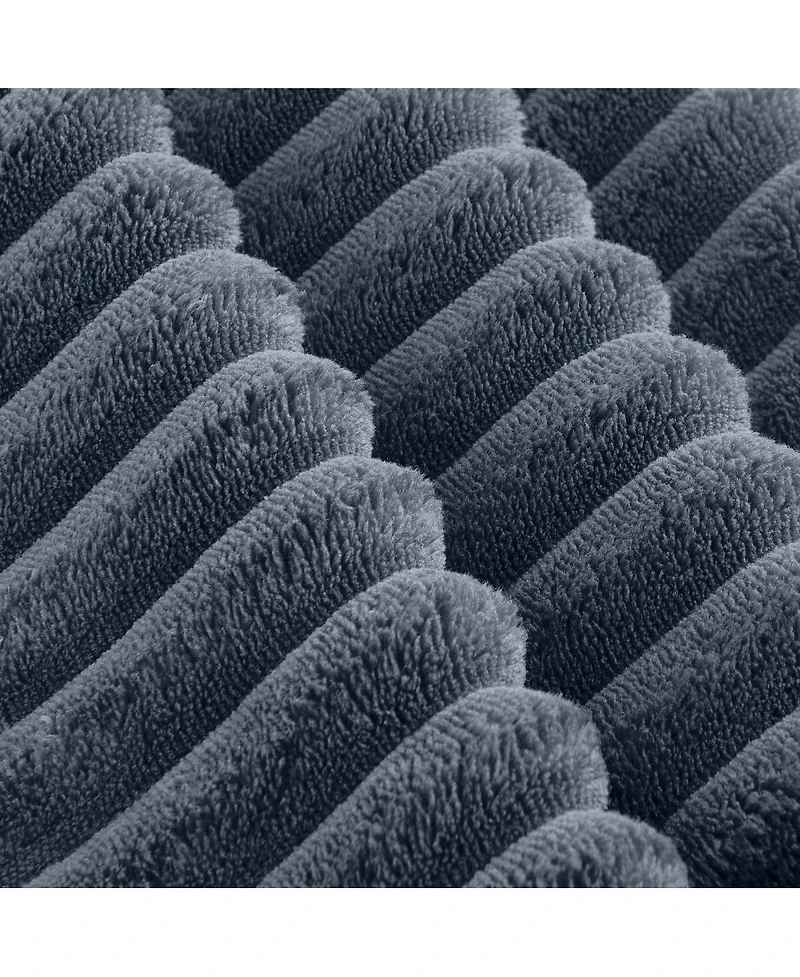 Streamdale Furniture Streamdale 114" Gray Cloud Sectional Couch with L-Shape Chaise & Movable Ottoman