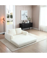 Streamdale Furniture 2-in-1 Folding Convertible Sofa Bed