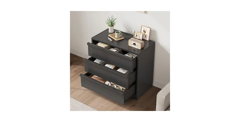 gaomon 3 Drawer Nightstand for Bedroom