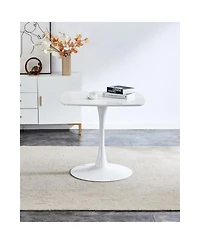 Streamdale Furniture 5pcs Dining Set, Metal Leg Mid-century Table and Chair Set