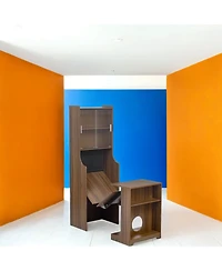 Streamdale Furniture Mid-Century Modern Cat Cabinet