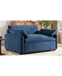 Streamdale Furniture Oversized Chenille Sofa Chair, Wide Seat Accent Chair