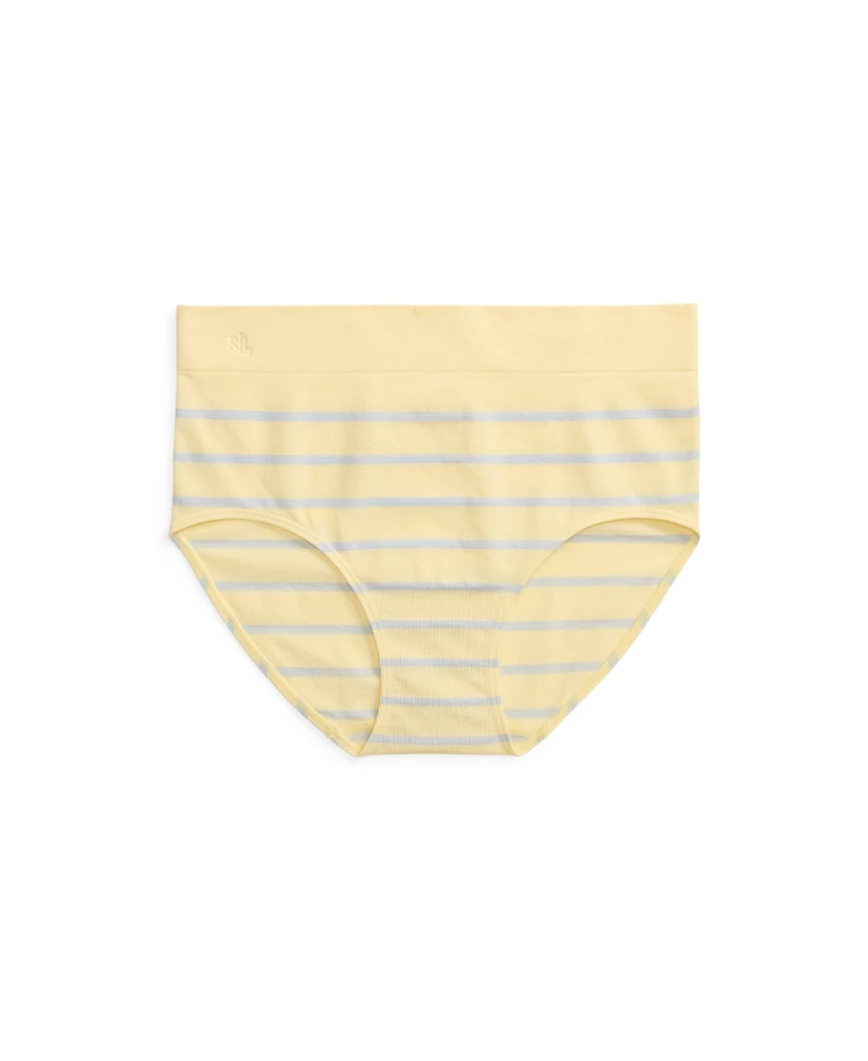 Lauren Ralph Lauren Women's Seamless Striped High-Rise Briefs