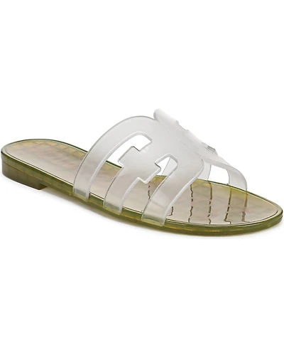 Sam Edelman Women's Bay Jelly Slide Flat Sandals
