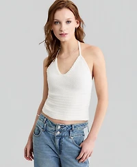 And Now This Women's Halter V-Neck Knit Tank Top, Macy's Exclusive