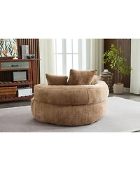 Streamdale Furniture Streamdale Foam Bean Bag Chair w/ Soft Chenille Cover