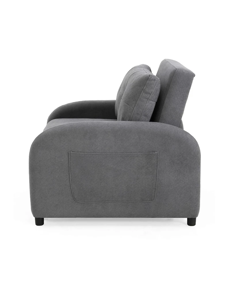 Streamdale Furniture 3-in-1 Convertible Sleeper Sofa Bed with Pillow & Pocket