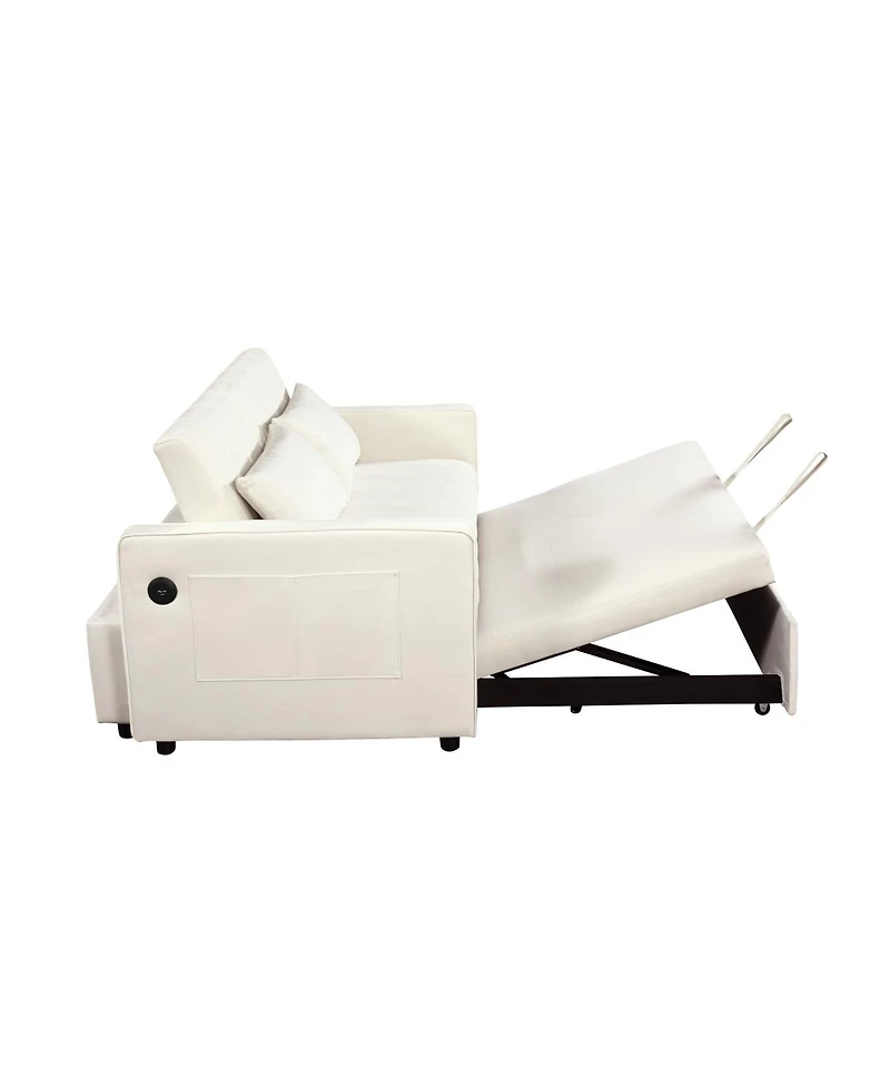 Streamdale Furniture 3 in 1 Sleeper Sofa Couch Bed