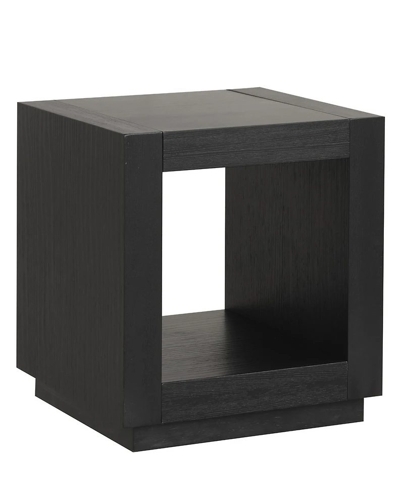 Furniture of America Gryel 20" Bottom Shelf Square End Table