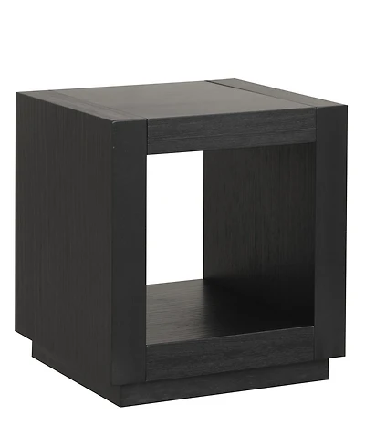 Furniture of America Gryel 20" Bottom Shelf Square End Table