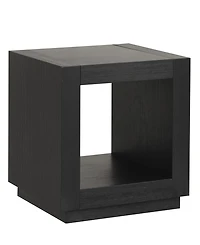 Furniture of America Gryel 20" Bottom Shelf Square End Table