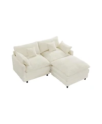 Streamdale Furniture Seven-piece sofa set with console