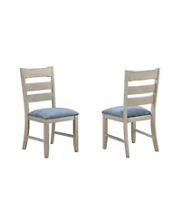 Kings Brand Furniture Set of 2 Dining Chairs