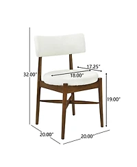 Streamdale Furniture Mid Century Modern Dining Chairs (MP2/Carton)