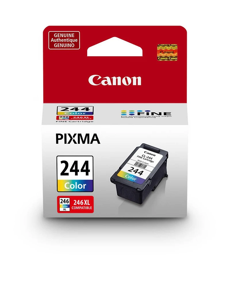 Canon Cl-244 Color Ink Cartridge for Pixma iP, Mx, Mg, Ts, and Tr Series All-in-One Inkjet Printers - 6.2ml