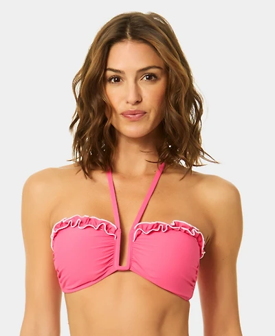 CeCe Women's Bandeau-Neck Halter Top