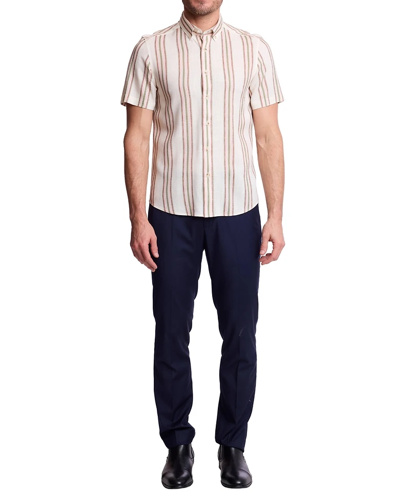 Paisley & Gray Men's Slim-Fit Collared Shirt