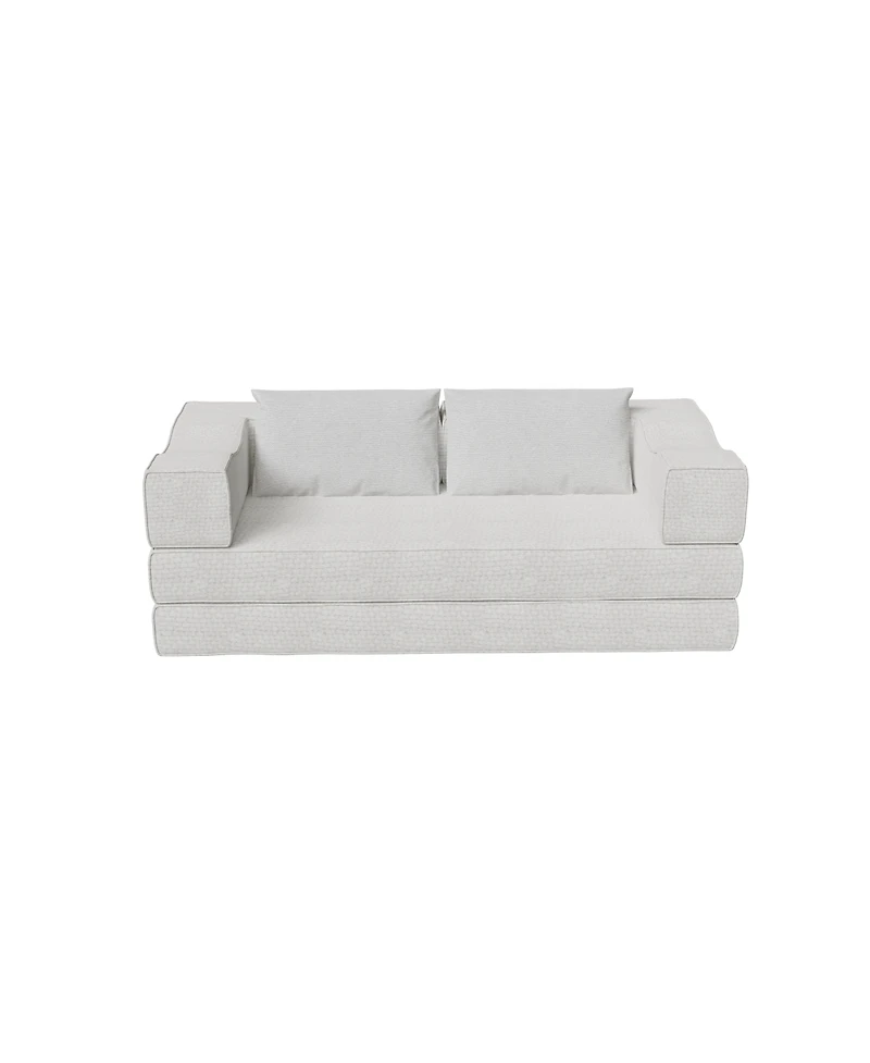 Streamdale Furniture King Size Folding Sofa Bed with 2 Pillows
