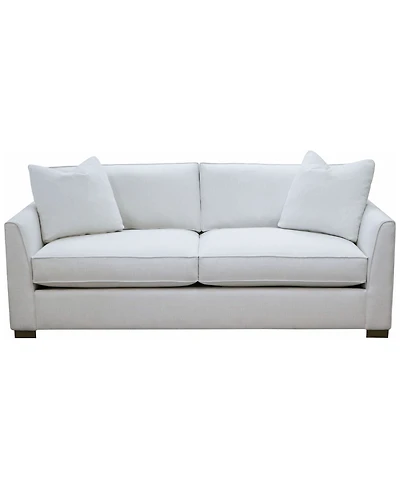 Corine 20" Upholstered Sofa with Toss Pillows