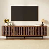 Streamdale Furniture Modern Tv Stand for TVs up to 85" with Storage & Cable Management