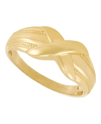 Macy's Knot Band Ring 10k Yellow Gold