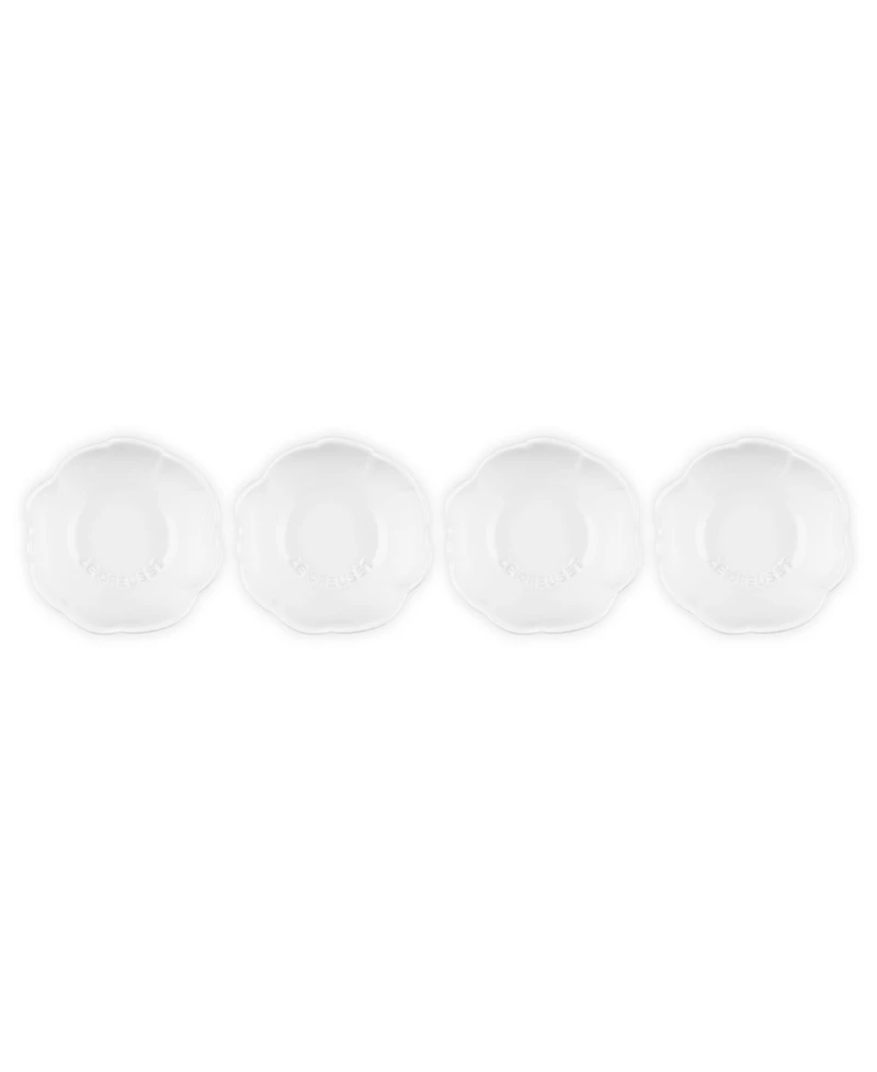 Le Creuset Petal Stoneware 4-Pc. Bowl Set