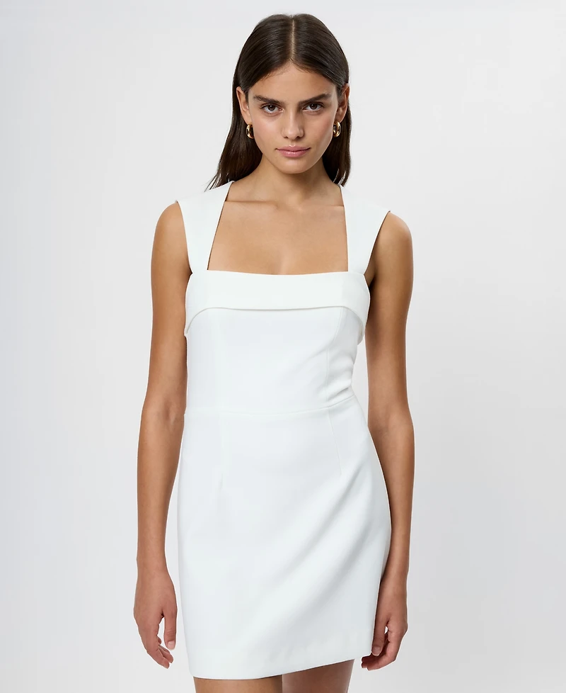 French Connection Women's Whisper Collar Mini Dress