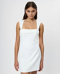 French Connection Women's Whisper Collar Mini Dress