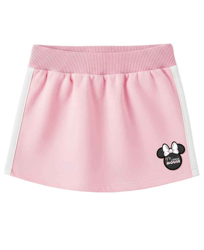 Disney Baby Girls' Minnie Print Vest, Bodysuit, and Skirt, 3-Piece Set