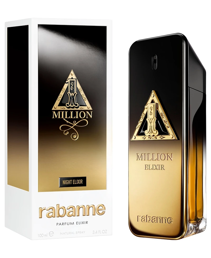 Rabanne 1 Million Night Limited Edition Elixir, 3.4 oz.