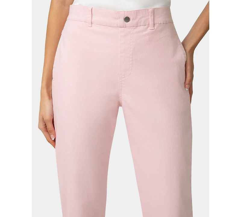 Hue Women's Ruffle Denim Skimmer Pull-On Sleepwear Pant