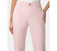 Hue Women's Ruffle Denim Skimmer Pull-On Sleepwear Pant