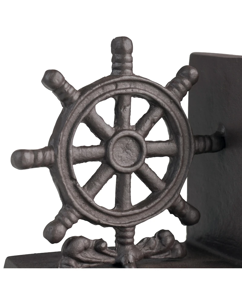 Danya B. Nautical Iron Bookend Set