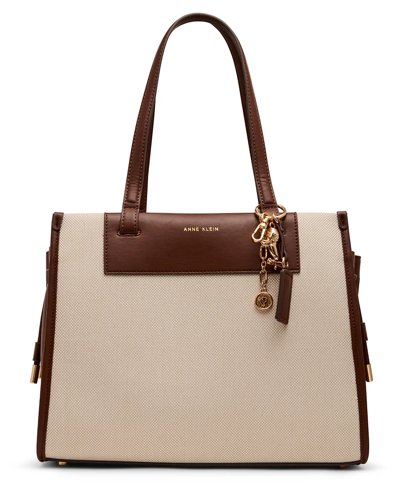 Anne Klein Medium Canvas Tote Bag