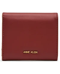 Anne Klein Horse Bit Trifold Wallet