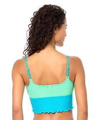 Raisins Women's Wildflower Scoop Neck Swim Bikini Top