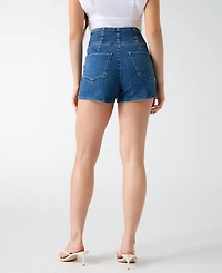 Guess Women's Janna High-Rise Denim Shorts