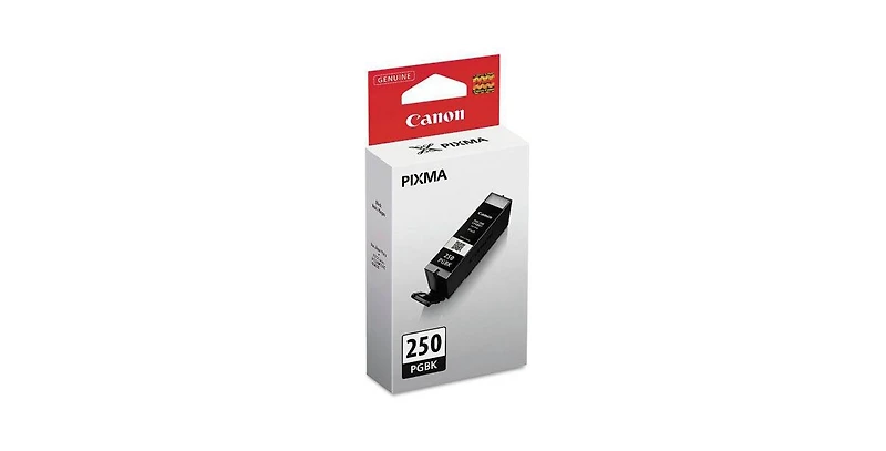Canon Pgi-250 Pigment Black Ink Tank for Select Pixma iP, iX, Mg, Mx Series Printers