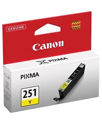 Canon Cli-251 Yellow Ink Tank for Select Pixma iP, iX, Mg, Mx Series Printers