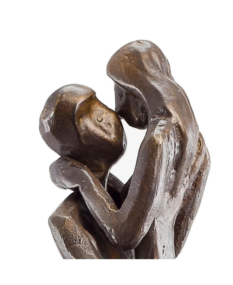 Danya B. Passionate Kiss Bronze Sculpture