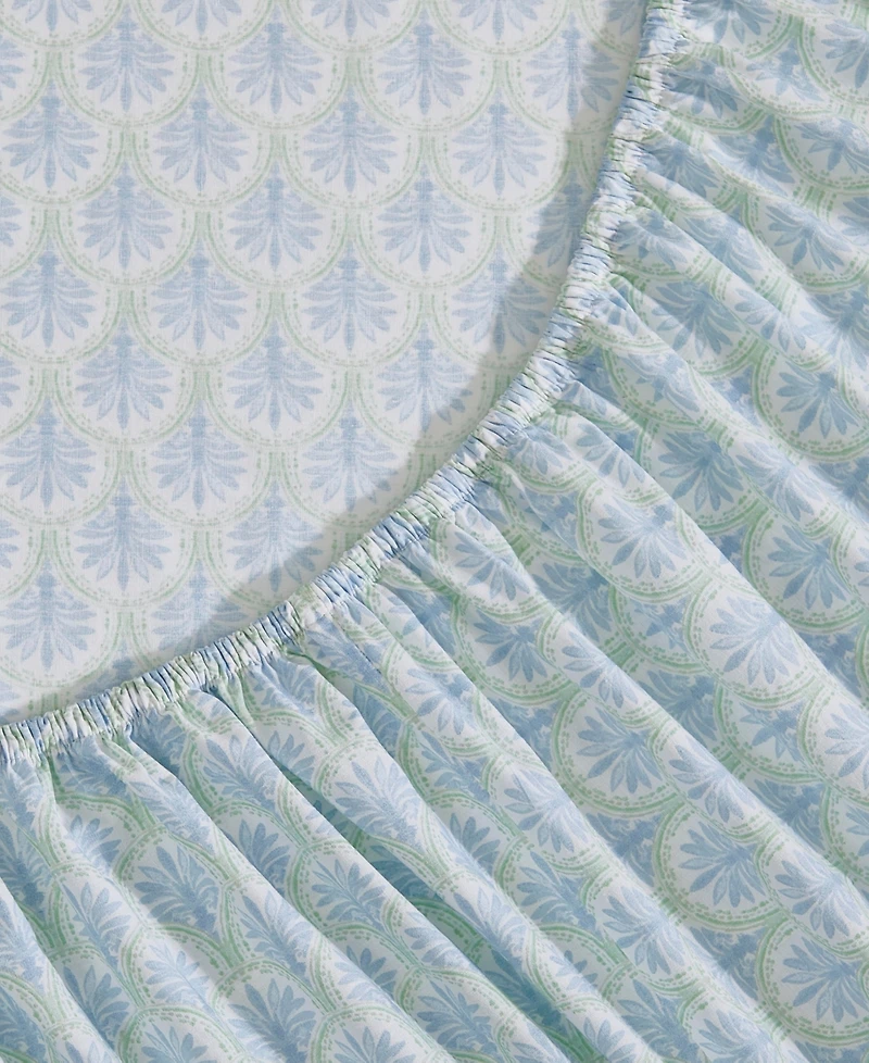 Tommy Bahama Home Coastal Bay 200-Thread Count Washed Cotton 4-Pc. Sheet Set