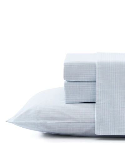 Tommy Bahama Home Ala Moana 200-Thread Count Stripe Cotton Percale 3-Pc. Sheet Set, Twin